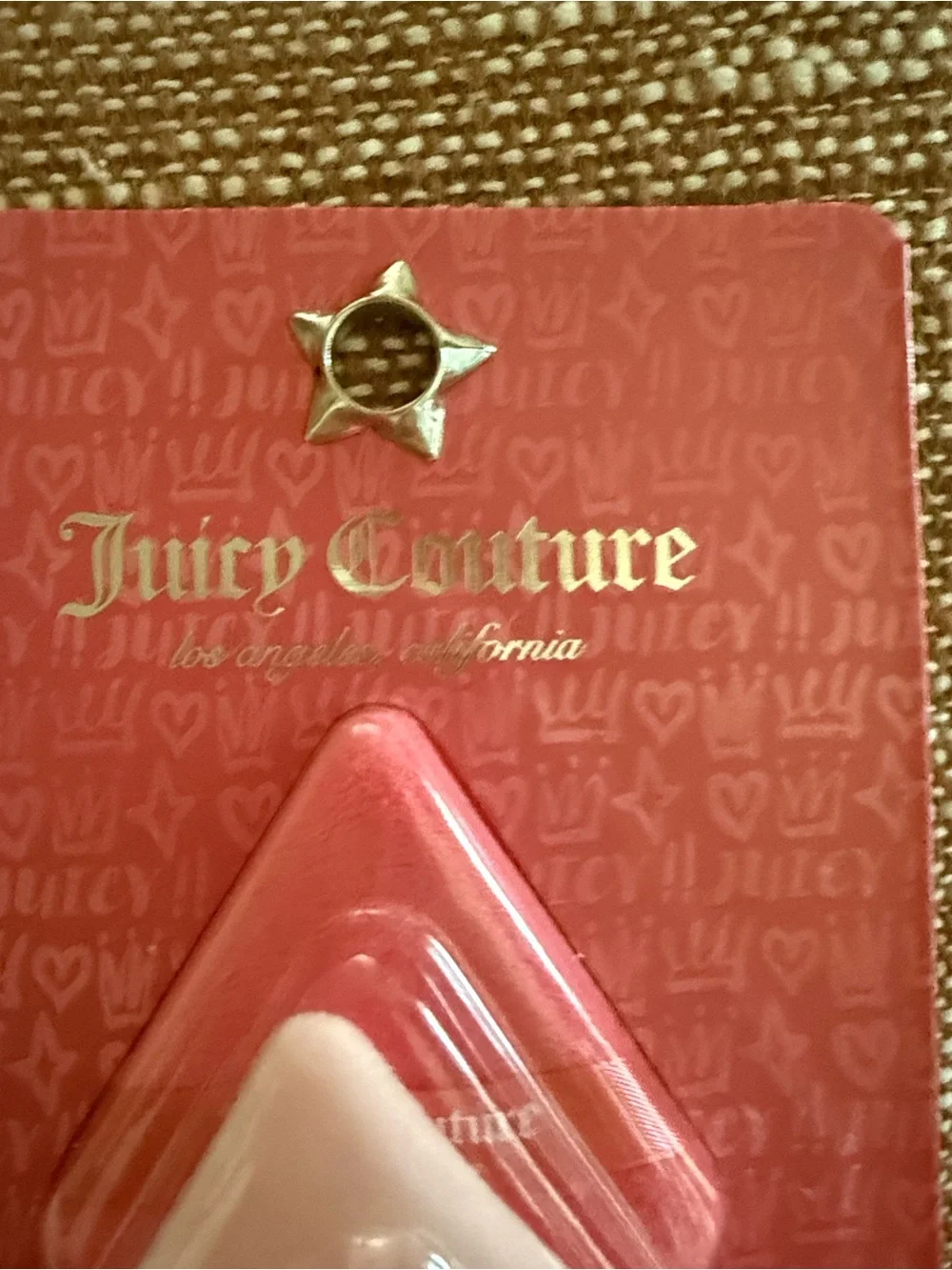Juicy Couture Pink and Hot Pink Velvet Cosmetic Puffs - Pack of 6